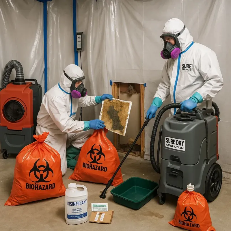 Contaminated Water Handling Protocols process in West Saint Paul, MN