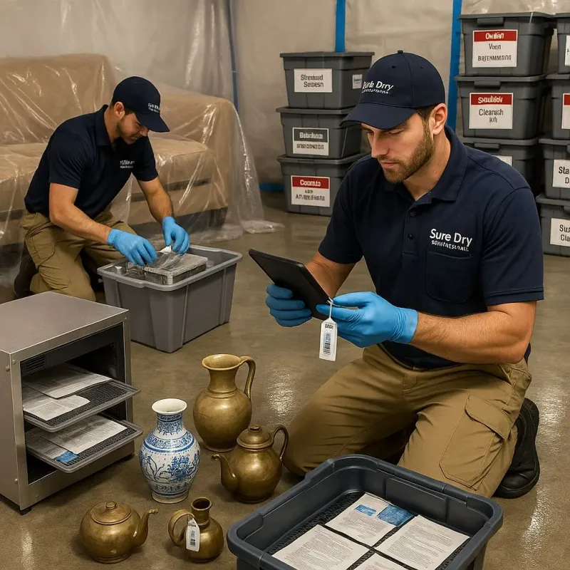 Content Protection and Restoration process in West Saint Paul, MN