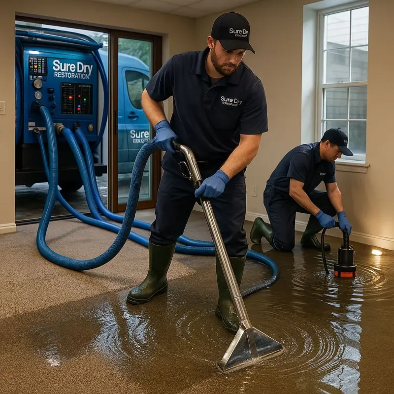 Water Extraction and Removal process in West Saint Paul, MN